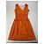 Vestido Vintage Givenchy Laranja M - vista 4