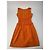 Vestido Vintage Givenchy Laranja M - vista 7