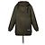Chaqueta deportiva con capucha de nylon brillante Louis Vuitton Caqui