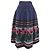 Falda Larga Issey Miyake Verde Marino Roja Azul marino