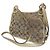 Borsa a Spalla in Tela e Pelle Coach F10567 Beige - vista 2