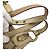 Borsa a Spalla in Tela e Pelle Coach F10567 Beige - vista 7
