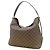 Louis Vuitton Damier Delightful MM Shoulder Bag Brown - view 2