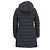 Abrigo largo de plumas Moncler negro - vista 2