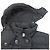 Abrigo largo de plumas Moncler negro - vista 3