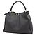 Fendi Peekaboo X-Lite Lederhandtasche Braun Dunkelbraun - Ansicht 2