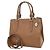 Coach Crosby Leder Tragetasche 33545 Braun - Ansicht 2