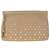 Pochette en cuir Zena Jimmy Choo rose beige