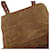 Sac messager 2WAY en cuir Yves Saint Laurent Marron  - vue 9