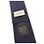 Cravatta stretta in seta Gucci blu navy con ape - vista 7