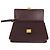 Clutch Louis Vuitton in pelle viola Porpora - vista 3