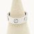 Cartier LOVE Ring aus Weißgold Größe 47 Silber - Ansicht 3