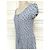 Agnès b. PREPPY QUADRILLE FLORAL KLEID TM Blau - Ansicht 13