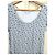Agnès b. PREPPY QUADRILLE FLORAL KLEID TM Blau - Ansicht 19