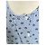 Agnès b. PREPPY QUADRILLE FLORAL KLEID TM Blau - Ansicht 4
