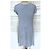 Agnès b. PREPPY QUADRILLE FLORAL KLEID TM Blau - Ansicht 9