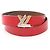 Louis Vuitton Santur Twist Gürtel Rot