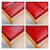 Portefeuille Louis Vuitton Sarah Cuir Rouge  - vue 10