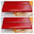 Portefeuille Louis Vuitton Sarah Cuir Rouge  - vue 3