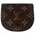 Louis Vuitton Monogram Canvas Münzbeutel Braun