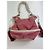 Borsa Lancel in tessuto rosa - vista 2