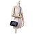 Bolso de cámara Diagramme de piel de ternera suave negra de Prada - vista 13