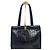 Borsa Salvatore Ferragamo Vara in pelle nera effetto coccodrillo