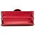 Gucci Rosso Piccolo Dollar in Pelle di Vitello Borsa a Spalla Interlocking G - vista 3