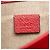Gucci Rosso Piccolo Dollar in Pelle di Vitello Borsa a Spalla Interlocking G - vista 5