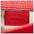 Gucci Rosso Piccolo Dollar in Pelle di Vitello Borsa a Spalla Interlocking G - vista 6