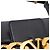 Borsa a spalla Valentino Vlogo in pelle nera media Nero - vista 7
