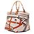 Hermès Marrone Toile H Plume Quadrige al Filo Steeple 31 Beige - vista 2