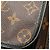 Borsa Bass PM Monogram Macassar Marrone Louis Vuitton - vista 8