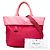 Borsa satchel reversibile Prada Pink Tessuto Rosa - vista 12