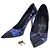 Décolleté floreali navy Louis Vuitton Blu Blu navy