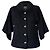 Chanel Schwarze Tweed-Cape-Jacke Paris / Saint-Tropez 40 FR - Ansicht 17