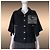Chanel Schwarze Tweed-Cape-Jacke Paris / Saint-Tropez 40 FR - Ansicht 7