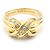 Anello Signature Tiffany & Co in oro giallo 18K e diamanti misura 51 D'oro - vista 2