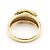 Anello Signature Tiffany & Co in oro giallo 18K e diamanti misura 51 D'oro - vista 6