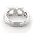 Boucheron white gold ring with rock crystal and diamonds Silvery - view 3