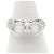 Boucheron white gold ring with rock crystal and diamonds Silvery - view 4