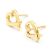 Orecchini Tiffany & Co Paloma Picasso Loving Heart in Oro Giallo 18k D'oro - vista 5