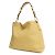 Tote Borsa a mano Prada in pelle beige - vista 2