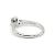 Cartier Solitaire 1895 Ring. Silber - Ansicht 4