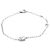 Bracciale Cartier in oro bianco 18K. Argento