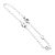Bracciale Cartier in oro bianco 18K. Argento - vista 2
