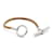 Bracelet Glenan de Hermès. Argenté  - vue 4