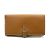 Cartera Hermès, modelo "Béarn Soufflet". Castaño
