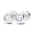 Magnifici orecchini Chopard Happy Diamonds. Argento  - vista 2