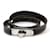Bracelet Hermès Kelly Double Tour. Gris  - vue 1